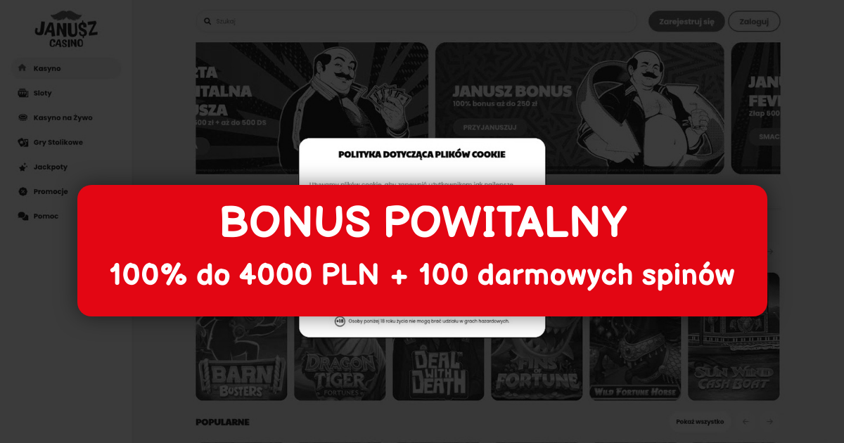 Janusz Casino - Najlepsze Sloty Online w Polsce